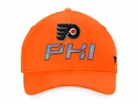 Herren Kappe  Fanatics  Authentic Pro Locker Room Structured Adjustable Cap NHL Philadelphia Flyers