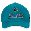 Herren Kappe  Fanatics  Authentic Pro Locker Room Structured Adjustable Cap NHL San Jose Sharks