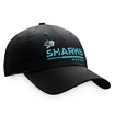 Herren Kappe  Fanatics  Authentic Pro Locker Room Unstructured Adjustable Cap NHL San Jose Sharks