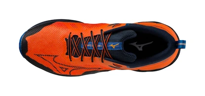 Herren Laufschuhe Mizuno Wave Ibuki Wave Ibuki 4 Tigerlily/Dress Blues/Snorkel Blue