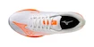 Herren Laufschuhe Mizuno Wave Rebellion Sonic White/Light Orange/Blue Ashes