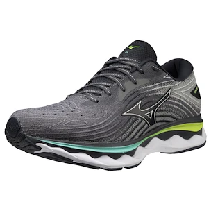 Herren Laufschuhe Mizuno  Wave Sky 6 Quiet Shade/Silver/Neo Lime