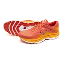 Herren Laufschuhe Mizuno  Wave Sky 7 Cayenne/Nickel/Carrot Curl