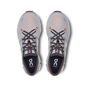 Herren Laufschuhe On  Cloud X 4 Silver/Flame  EUR 47