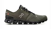 Herren Laufschuhe On  Cloud X Running Cloud X 3 Olive/Reseda