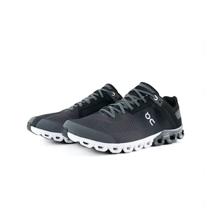 Herren Laufschuhe On  Cloudflow Wide Black/Asphalt