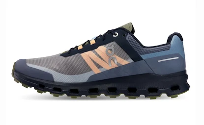 Herren Laufschuhe On Cloudvista Midnight/Olive