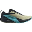 Herren Laufschuhe Salomon Sense Ride 5 Alfalfa / Carbon / Peacock Blue  UK 11