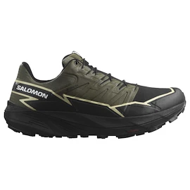 Herren Laufschuhe Salomon Thundercross Gore-Tex Olive Night/Black/Alfalfa