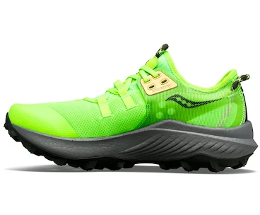 Herren Laufschuhe Saucony  Endorphin Rift Slime/Umbra  UK 8