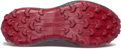 Herren Laufschuhe Saucony  Endorphin TRAIL blue raz/spice  UK 9,5