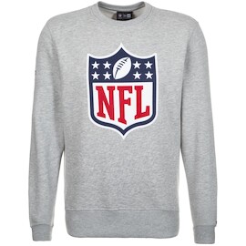 Herren New Era NFL Team Logo Crew grau Sweatshirt