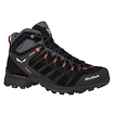 Herren-Outdoorschuhe Salewa MS Alp Mate Mid PTX Ombre Black Out/Fluo Orange