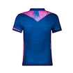 Herren Polo Shirt BIDI BADU Tano Tech Polo Blue Pink