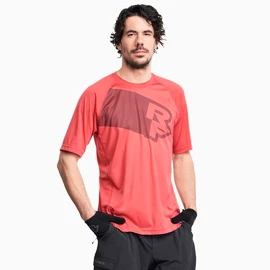 Herren Radtrikot Race Face Trigger SS Rouge