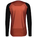 Herren Radtrikot Scott  Trail Progressive L/Sl Rust Red/Black