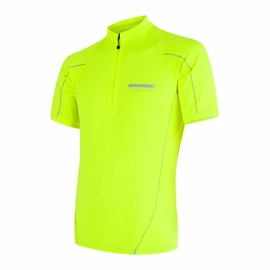 Herren Radtrikot Sensor Cyklo Entry Neon Yellow