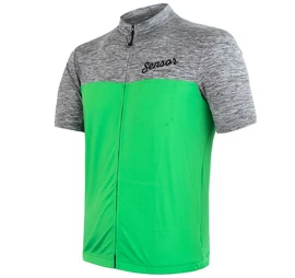 Herren Radtrikot Sensor Cyklo Motion Grey/Green