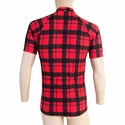 Herren Radtrikot Sensor  Cyklo Square Red