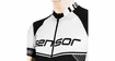 Herren Radtrikot Sensor  Cyklo Team Up Black/White