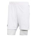 Herren Shorts adidas 2in1 Short Heat.RDY White - Gr. L