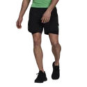Herren Shorts adidas  Adizero Two-In-One Black