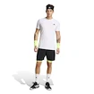 Herren Shorts adidas  Club 2In1 Short Black/Lucid Lemon