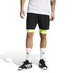 Herren Shorts adidas  Club 2In1 Short Black/Lucid Lemon