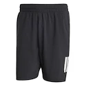 Herren Shorts adidas  Club 3 Stripes Short Black