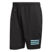 Herren Shorts adidas  Club 3 Stripes Short Grey