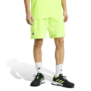 Herren Shorts adidas  Club 3 Stripes Short Lucid Lemon M