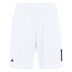 Herren Shorts adidas  Club 3 Stripes Short White S