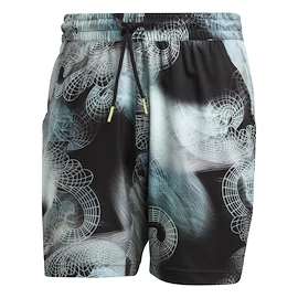 Herren Shorts adidas Printed Short Pro Black