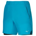 Herren Shorts Mizuno  7.5 2in1 Short Algiers Blue