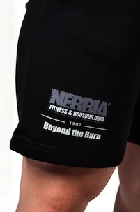 Herren Shorts Nebbia  Gym Sweatshorts GYM BRO 352 Black