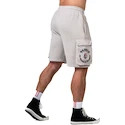 Herren Shorts Nebbia NEBBIA x OLYMPIA Washed Loose Fit Cargo Shorts LEGACY 787 light grey