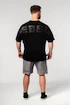 Herren Shorts Nebbia  Washed-off Gym Sweatshorts NO BS 367 Light Grey
