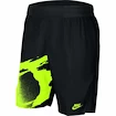 Herren Shorts Nike Court Slam Black/Lime