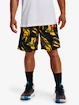 Herren Shorts Under Armour  BASELINE 10'' PRINT SHORT-YLW