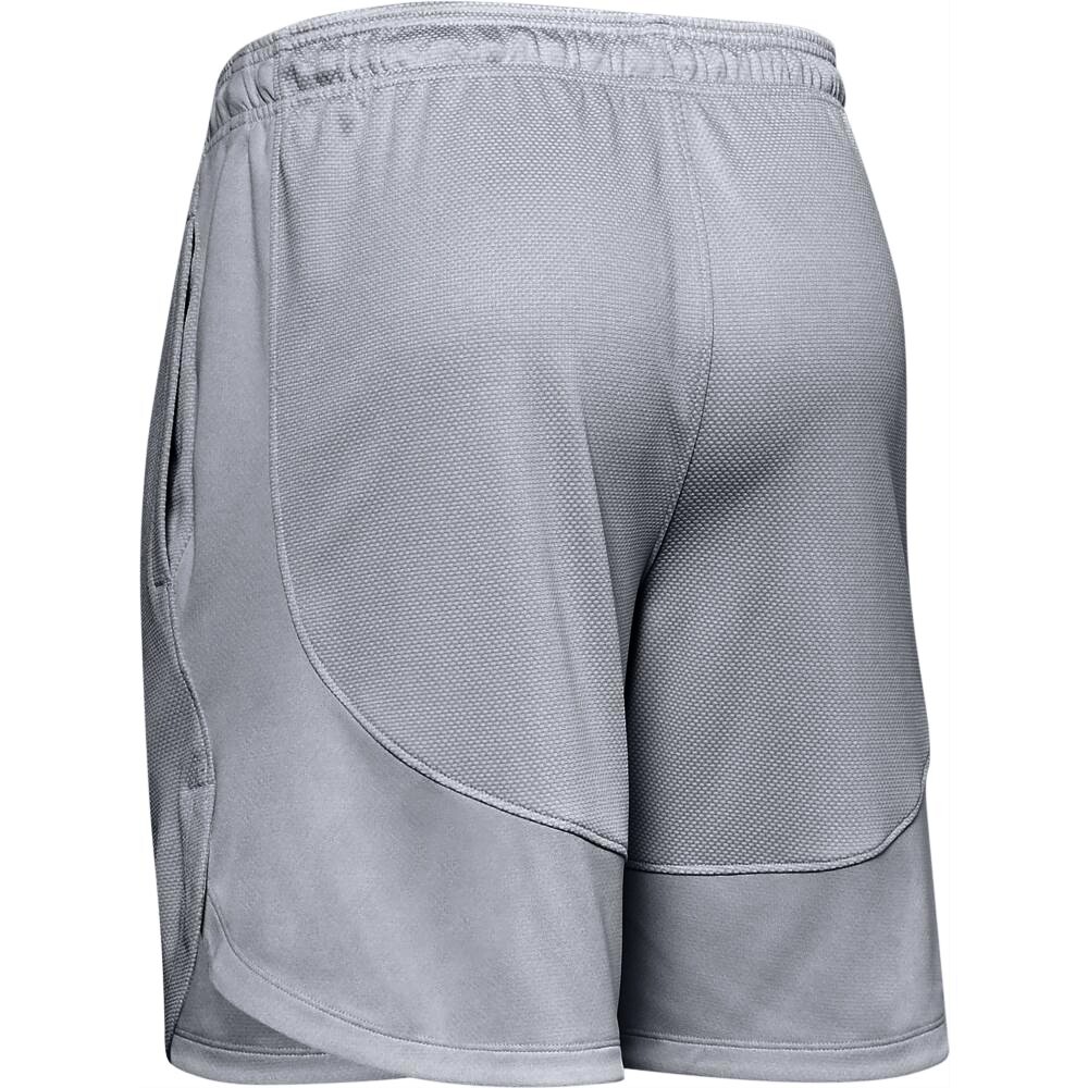Herren Shorts Under Armour Knit Training Shorts grau
