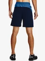 Herren Shorts Under Armour  Knit Woven Hybrid Shorts-BLU