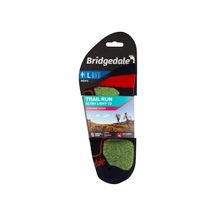 Herren Socken Bridgedale  Trail Run Ultralight T2 Coolmax Sport ¾ Crew Navy