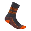 Herren Socken Icebreaker Merino Hike+ Light Crew Natural Summit Graphite/Blaze/Black  XL