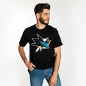 Herren T-Shirt 47 Brand  NHL San Jose Sharks Imprint ’47 Echo Tee L