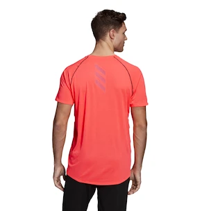 Herren T-Shirt adidas  Adi Runner pink