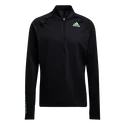 Herren T-Shirt adidas  Adizero Warm 1/2 Zip LS Black