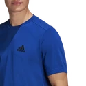 Herren T-Shirt adidas Aeroready Designed 2 Move FeelReady Sport Tee Royal Blue