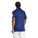 Herren T-Shirt adidas  Club 3 Stripes Polo Dark Blue
