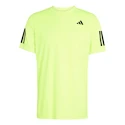 Herren T-Shirt adidas  Club 3 Stripes Tee Lucid Lemon