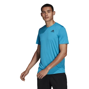 Herren T-Shirt adidas  Club 3STR T-Shirt Sonic Aqua